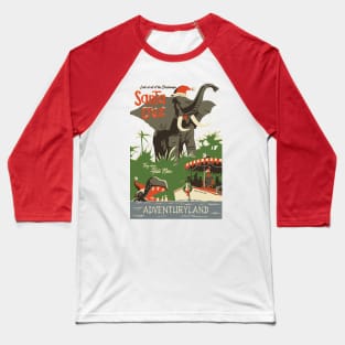 "Santa Cruz" - Disnerland Parody Baseball T-Shirt